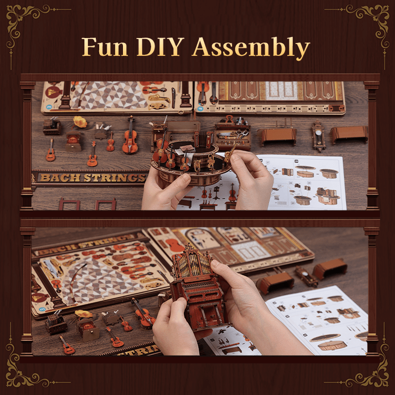 Book Nook DIY Kit: Bach Strings - The Warm Workshop