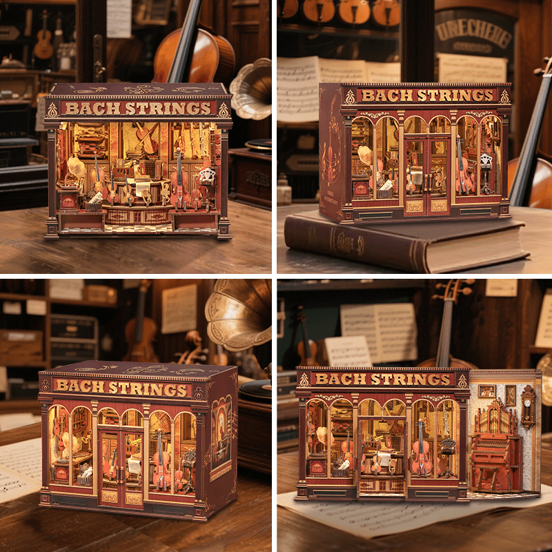 Book Nook DIY Kit: Bach Strings - The Warm Workshop