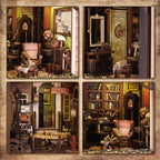 Book Nook DIY Kit: Rose Detektivbyrå - The Warm Workshop