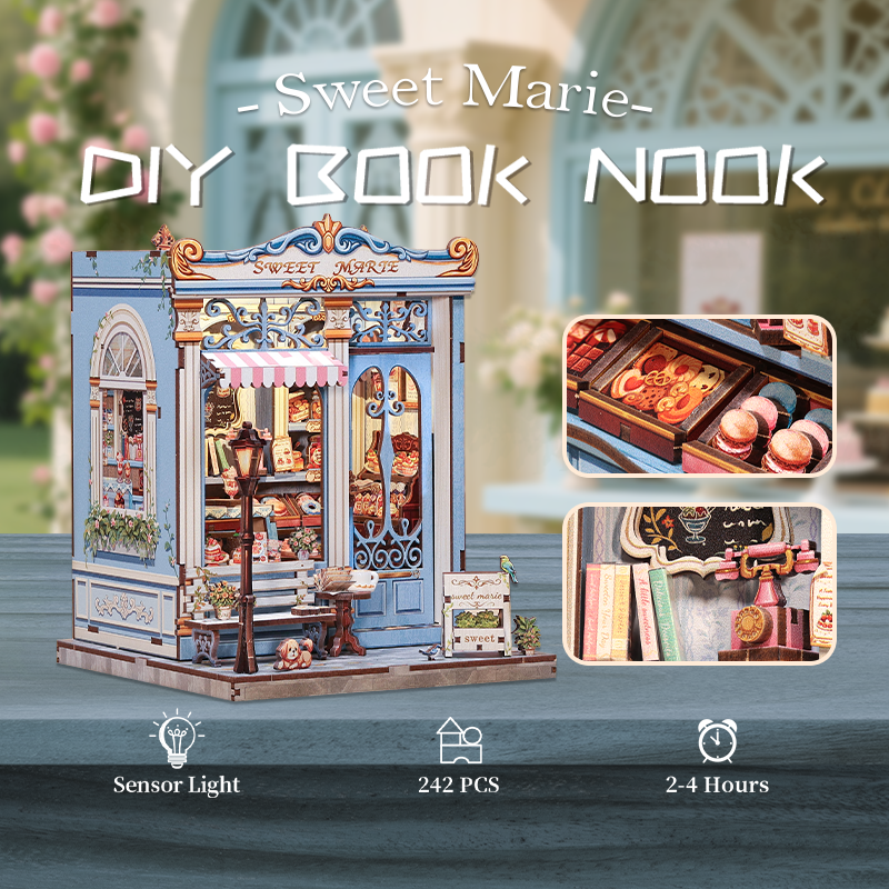 Book Nook DIY - kit: Söta Marie - The Warm Workshop