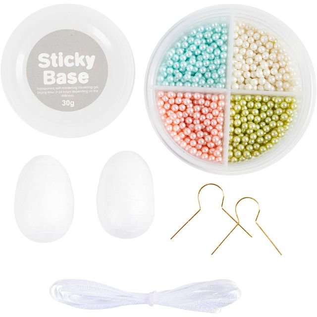 DIY Kit – Pärlade påskägg - The Warm Workshop