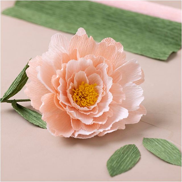 Mini DIY Kit – Kräppblommor Vår - The Warm Workshop
