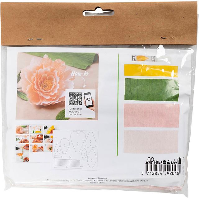 Mini DIY Kit – Kräppblommor Vår - The Warm Workshop