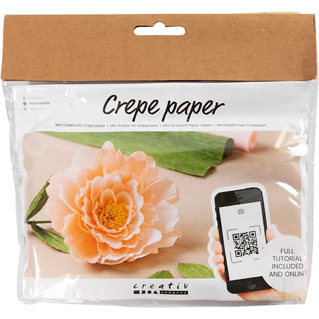 Mini DIY Kit – Kräppblommor Vår - The Warm Workshop