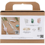 Mini DIY Kit – Makramé med kristaller - The Warm Workshop