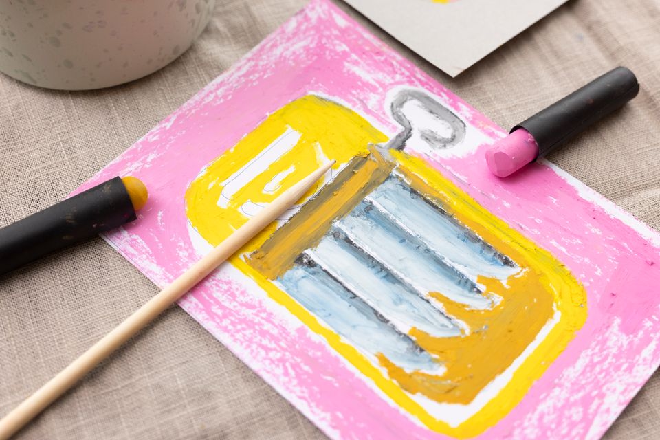 Mini DIY Kit Oljepastell - The Warm Workshop