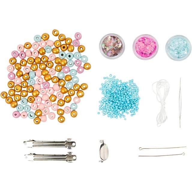 Mini DIY Kit – Smycken & glitterlera - The Warm Workshop