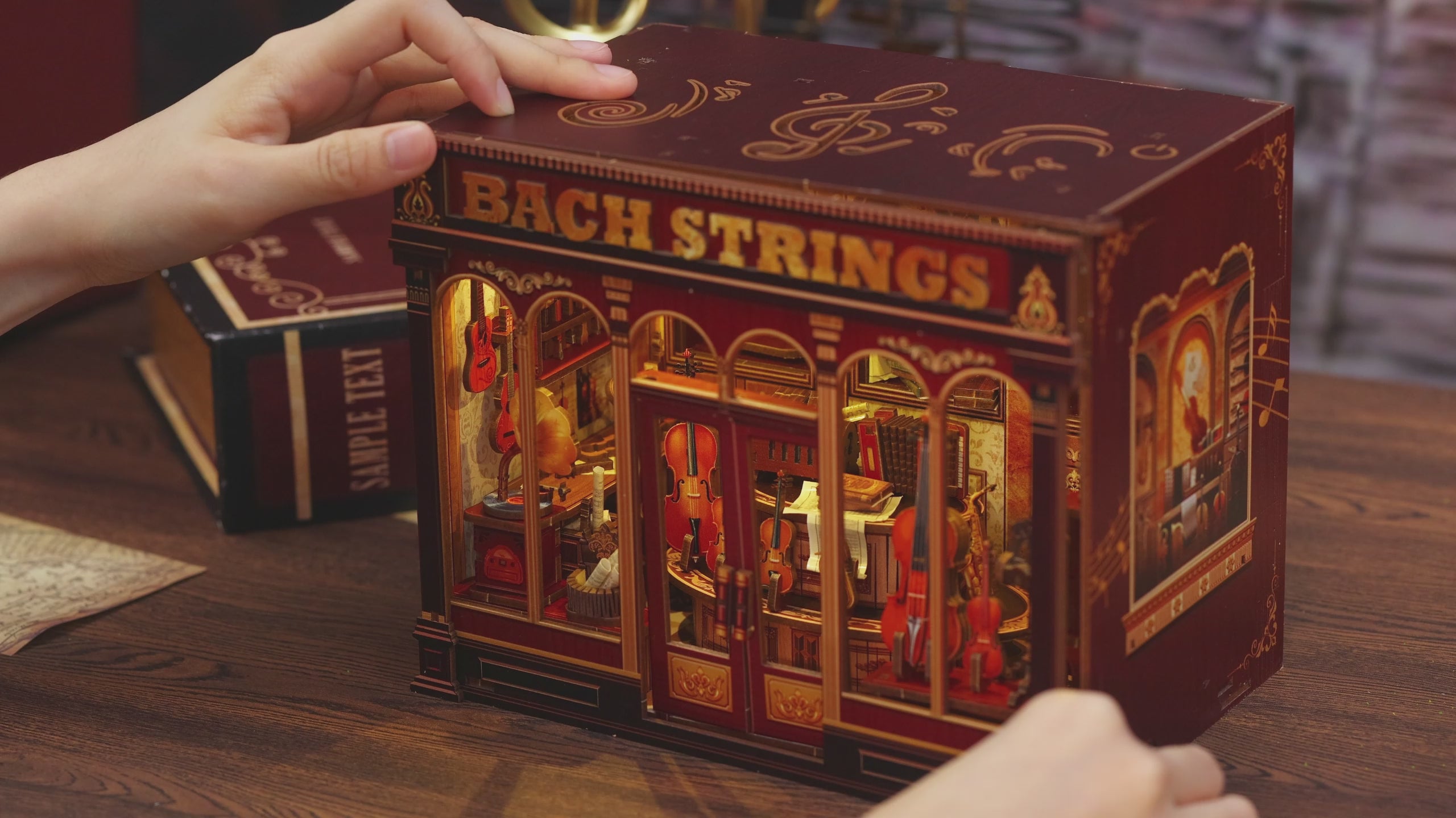 Book Nook DIY Kit: Bach Strings