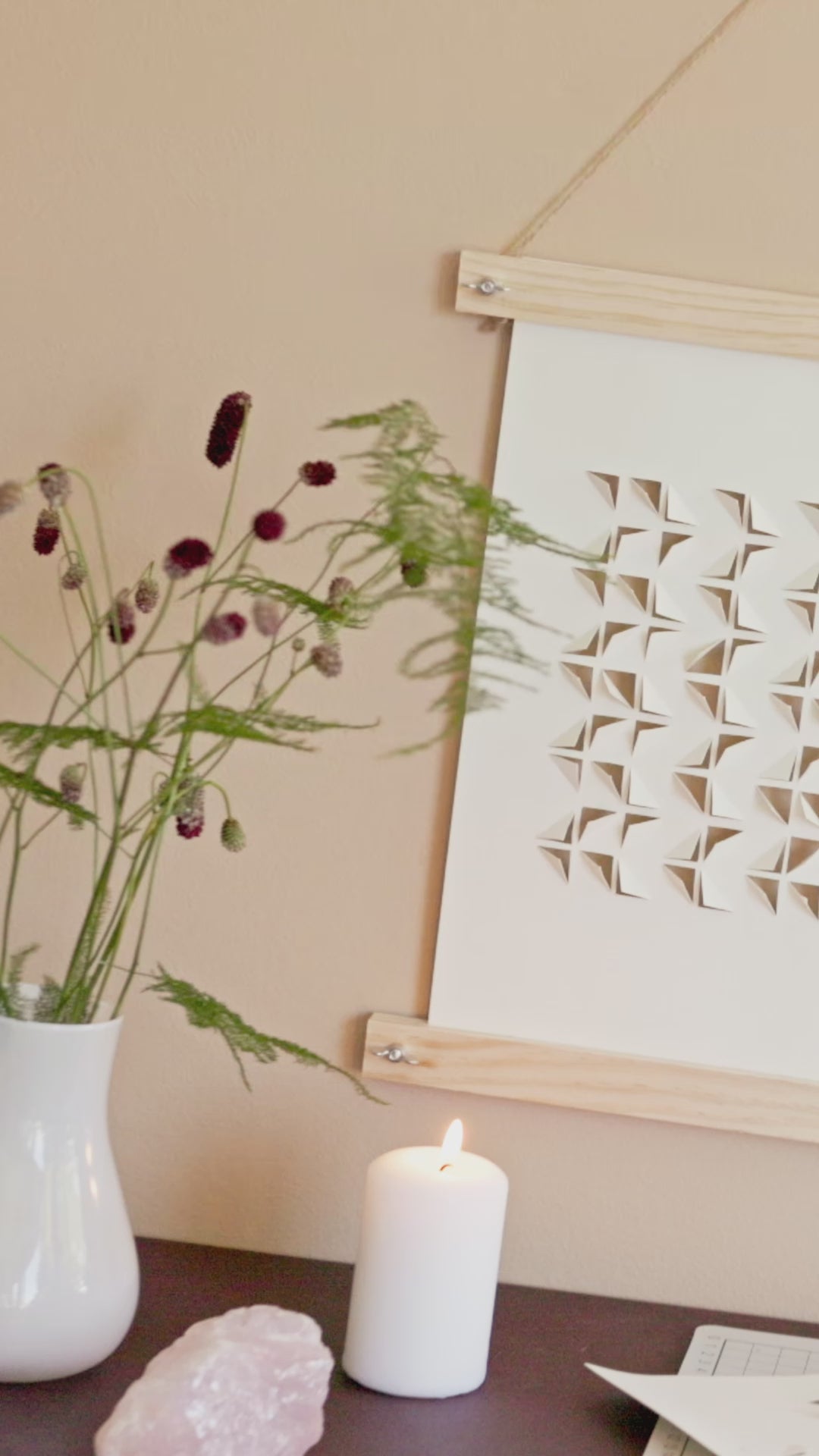 Mini DIY Kit - Macramé with crystals