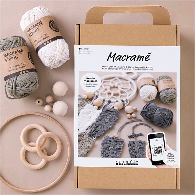 Start DIY Kit – Makramé - The Warm Workshop